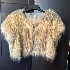 Jennifer Lopez faux fur  Jacket